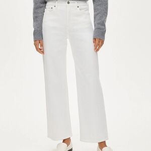 J. Crew Chic High Rise Slim Wide Leg Denim Jeans 25W